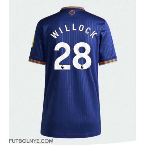 Camiseta Newcastle United Joe Willock #28 Tercera Equipación para mujer 2025-26 manga corta